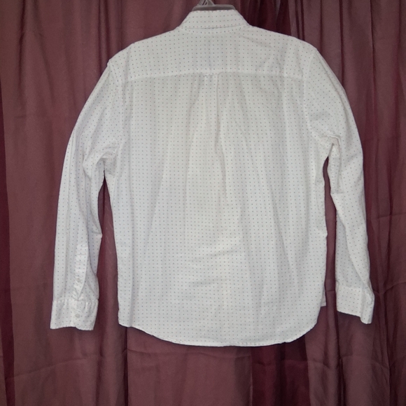 American Eagle Outfittersseriously Soft White Button Down Shirt Men SZ L - Picture 11 of 16